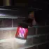 Bug zapper in the dark being used as light